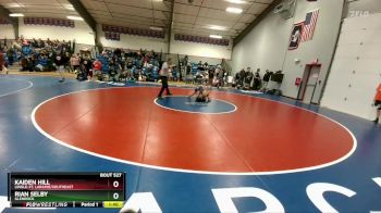 113 lbs 1st Place Match - Kaiden Hill, Lingle-Ft. Laramie/Southeast vs Rian Selby, Glenrock