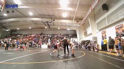 83 lbs Semifinal - Cole Colclzaier, Keystone Wrestling Club vs Henry Hibdon, Barnsdall Youth Wrestling