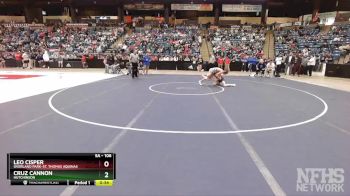 5A - 106 lbs Cons. Semi - Cruz Cannon, Hutchinson vs Leo Cisper, Overland Park-St. Thomas Aquinas