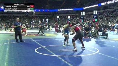 190 lbs Round Of 32 - Golda Demby, Hollister (CC) vs Valeria Galvan, Sierra (SJ)