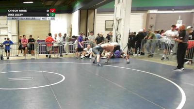150 lbs Round Of 64 - Kayson White, KY vs Luke Lilley, PA