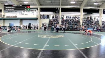 184 lbs Champ. Round 1 - Ty McGeary, West Liberty vs Vaughn Petty, Findlay