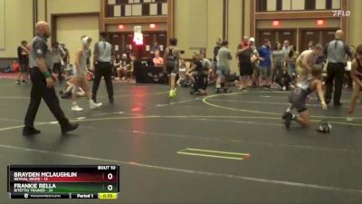 112 lbs Finals (8 Team) - Brayden McLaughlin, Revival White vs Frankie Rella, Bitettio Trained