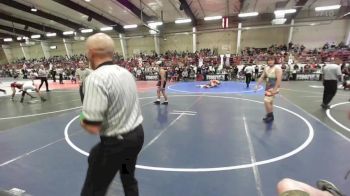 190 lbs Round Of 16 - Ayden Campbell, Red Wave vs Jerry Jr Mullins, Stout Wrestling Academy