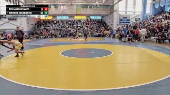 106 lbs Champ. Round 1 - Benjamin Donato, Caesar Rodney H S vs Sincere Nickerson, Middletown