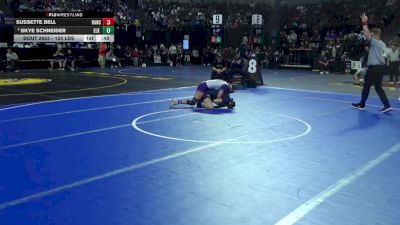 125 lbs Consi Of 16 #2 - Sussette Bell, Rancho Cucamonga (SS) vs Skye Schneider, Elk Grove (SJ)