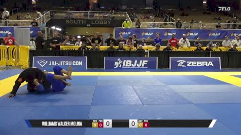 Elisha Dejournette Cook vs Williams Walker Molina 2026 Pan Jiu Jitsu IBJJF Championship