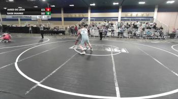 190 lbs Quarterfinal - Jared De Leon, Alta Loma HS vs Sage Suarez, Sage Suarez