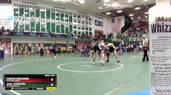 165 lbs Cons. Round 3 - Don Johnson, Olmsted Falls vs Logan Krooner, Hilliard Darby