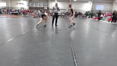 125 lbs Champ. Round 1 - Gemma Ingmire, Indian Lake High School vs Kandice Spry, Tri-Valley High School