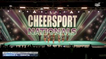 CheerVille AL - Vendetta [2026 L3 Junior - Small - A Day 2] 2026 CHEERSPORT National All Star Cheerleading Championship