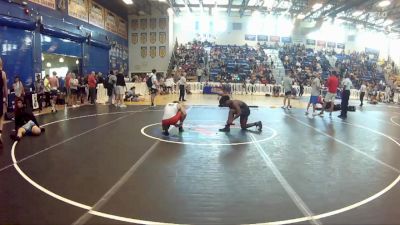 120 lbs Cons. Round 6 - Lincoln Derby, YIC vs Garrett Ferguson, Well Trained