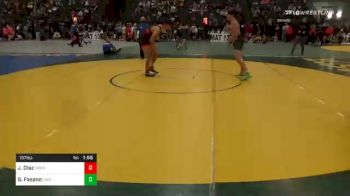 157 lbs Quarterfinal - Juan Diaz, Cronus WC vs Giovanni Fasano, Chaparral Wrestling Club