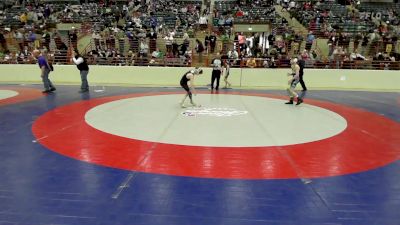80 lbs Consolation - Bryson Chaney, Foundation Wrestling vs Lewis Dunn, Dendy Trained Wrestling