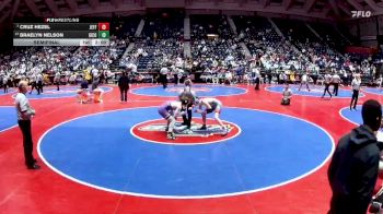 3A-138 lbs Semifinal - Cruz Hezel, Jefferson vs Braelyn Nelson, Gilmer County