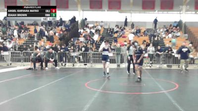 120 lbs Consi Of 8 #2 - Angel Guevara Mateo, Cambridge vs Izaiah Brown, Framingham