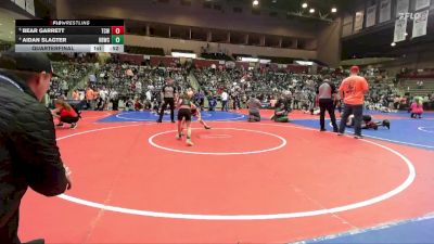 67 lbs Quarterfinal - Bear Garrett, Team Conquer Wrestling vs Aidan Slagter, Honey Badger Wrestling Club