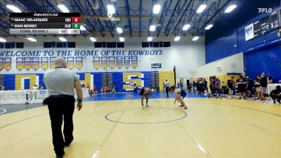 132 lbs Cons. Round 2 - Davi Moret, Olympic Heights vs Isaac Velazquez, Freedom