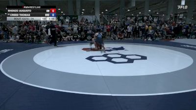 74 lbs Champ. Round 1 - Rhenzo Augusto, Izzy Style Wrestling vs Creed Thomas, Buffalo Valley Regional Training Center