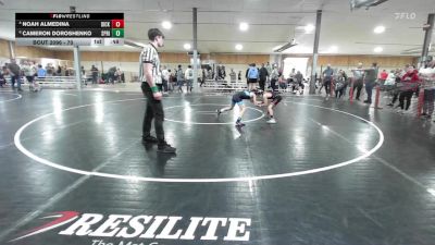 70 lbs Semifinal - Noah Almedina, Dickson City vs Cameron Doroshenko, Springbrook
