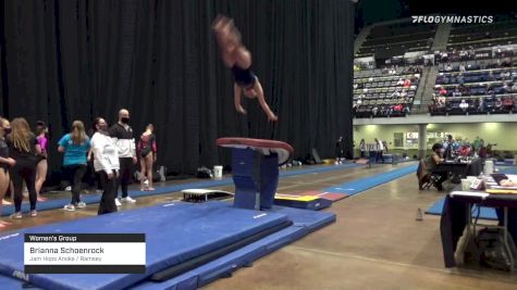 Brianna Schoenrock - Women's Group, Jam Hops Anoka / Ramsey - 2021 Women's Xcel Region 4 Championships