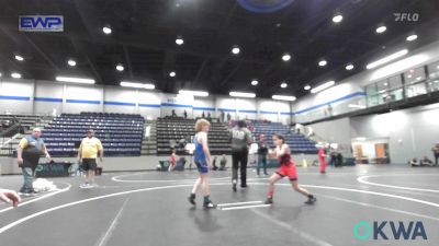 70 lbs Rr Rnd 5 - Cadence Root, Geary Youth Wrestling vs Ezekiel Boyd, Harrah Little League Wrestling