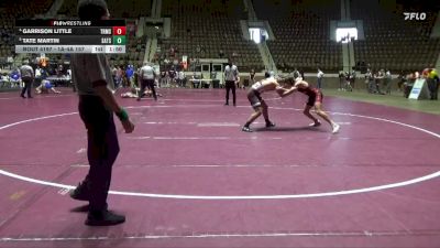 1A-4A 157 Quarterfinal - Tate Martin, Satsuma vs Garrison Little, T. R. Miller