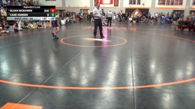 86 lbs Round 3 - Elijah McEowen, Big Game Wrestling Club vs Case Hansen, DC Elite