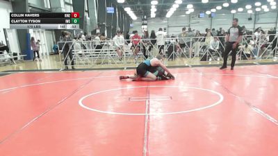 170 lbs Rr Rnd 2 - Collin Havers, Kinzua Wrestling Club - HSB vs Clayton Tyson, Immortals Gold - HSB