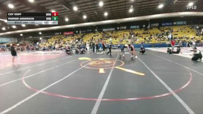 157 lbs 7th Place Match - Coy Eddy, New Underwood Wrestling Club vs Parker Anderson, Black Hills Wrestling Academy