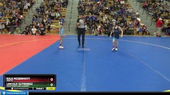 60 lbs Champ. Round 1 - Kale McDermott, IAWC IA vs Lincoln Gutierrez, Moen Wrestling Academy