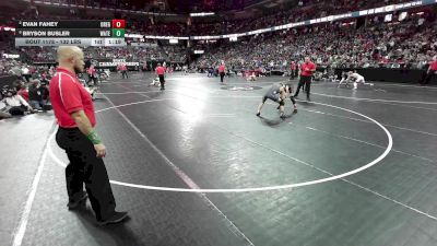 132 lbs Semis - Bryson Busler, Watertown vs Evan Fahey, Oregon