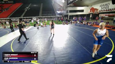 135 lbs Round 4 (16 Team) - Riley Boney, Alaska vs Nia Hagler, Utah