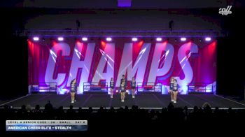 American Cheer Elite - Stealth [2025 L4 Senior Coed - D2 - Small Day 2] 2025 CHAMPS Grand Nationals