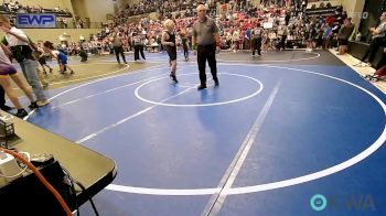 100 lbs Rr Rnd 1 - Emma Fieger, Blackwell Wrestling Club vs Brooks Williams, Tulsa Blue T Panthers