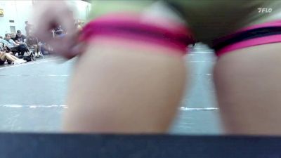 138 lbs Round 3 (10 Team) - Maverick Weyer, Backyard Brawlers Pink vs Josie Insalaco, NC Girls Wrestling Club