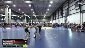 90 lbs Round 3 (4 Team) - Daityn Stone, CAPITAL CITY WRESTLING CLUB vs Evan Leadbetter, HANOVER HAWKEYE