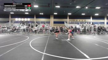 136 lbs Consi Of 8 #1 - Ashton Elliott, Coronado vs Bryleigh Delis, Threshold WC