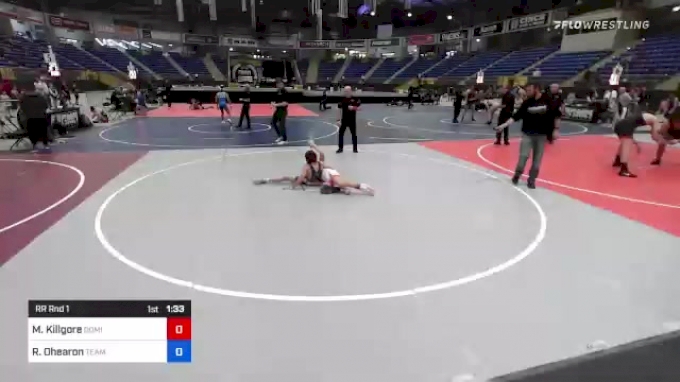 106 kg Rr Rnd 1 - Marcus Killgore, Dominate Club Wrestling vs Riker ...