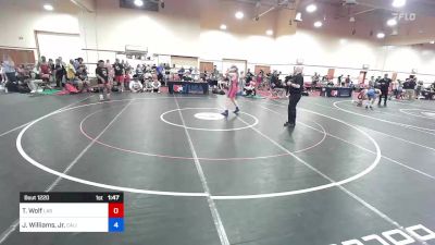 78 kg Cons 8 #2 - Timothy Wolf, Las Vegas Wrestling Club vs James H. Williams, Jr., California