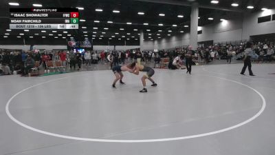 106 lbs Cons. Rd Of 64 - Isaac Showalter, Fighting Farmers Wrestling Club vs Noah Fairchild, Ironhawk Wrestling Academy