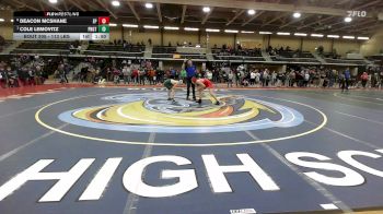 113 lbs Quarterfinal - Deacon McShane, East Providence vs Cole Lemovitz, Ponaganset