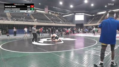 171 lbs Consi Of 8 #2 - Patrick Wing, Hornell vs Joshua Wasnieski, Coraopolis