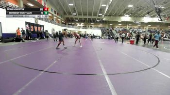 174 lbs Cons. Round 4 - Benedict Holthaus, Friends University vs Sean Houston, Brewton-Parker (GA)
