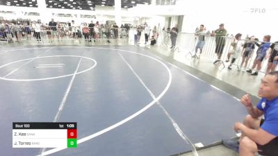 70 lbs Quarterfinal - Zayn Kee, Ganado WC vs James Torres, Rancho Bernardo WC