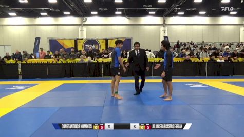 Julio Cesar Castro Farfan vs Constantinos Nomikos 2024 World IBJJF Jiu-Jitsu No-Gi Championship