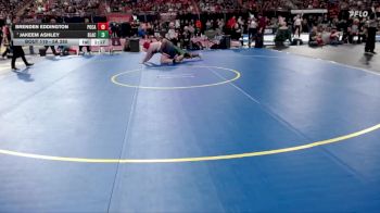 5A 285 lbs Champ. Round 1 - Jakeem Ashley, Blackfoot vs Brenden Eddington, Pocatello