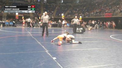 74 lbs Consy 1 - Trey Coombe, Bloomsburg vs Everett Headlee, Hampton