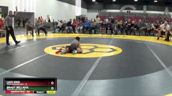 55 lbs Placement Matches (8 Team) - Liam King, Team Missouri (MO) vs Brady Bellavia, Team 922 (OH-PA)