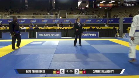 Clarence Julian Scott vs David T Robinson Sr. 2026 Pan Jiu Jitsu IBJJF Championship